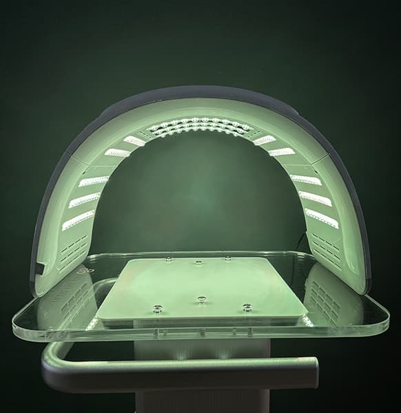 Túnel led epilux, cuenta con múltiples beneficios, ideal para tratamientos faciales y corporales 