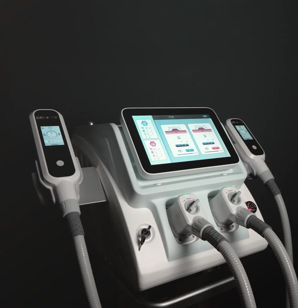 equipo criolipolisis profesional estética