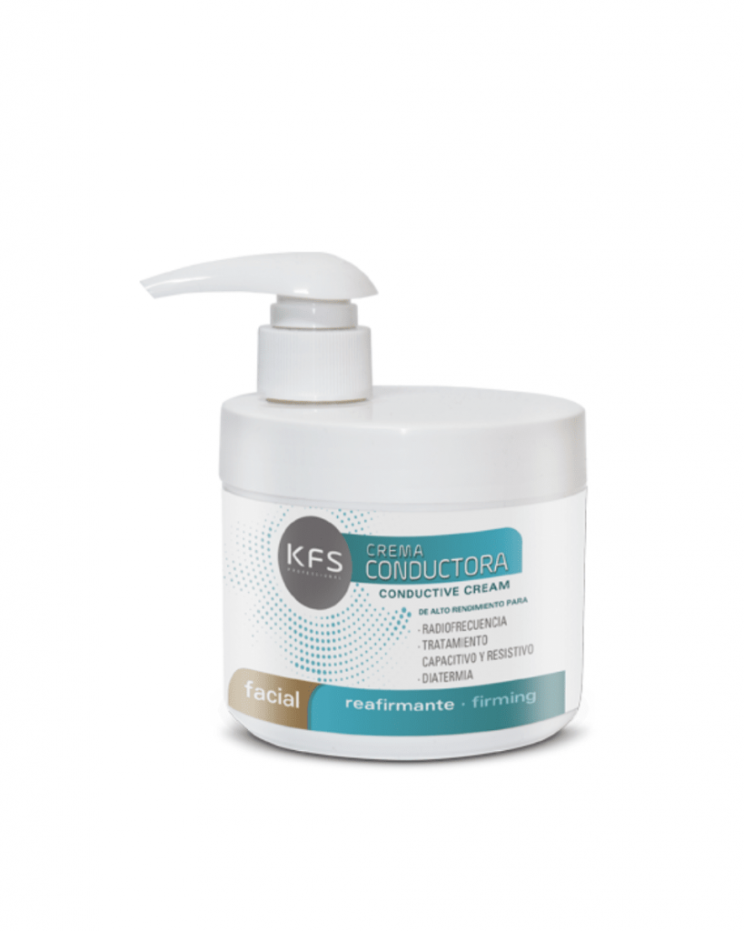 crema conductora radiofrecuencia facial reafirmante KFS 500 ml profesional