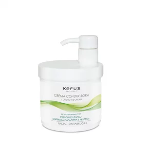 Crema Conductora Radiofrecuencia Facial Antiarrugas Kefus 500 ml
