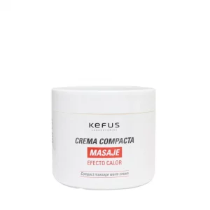 Crema Compacta Masaje Efecto Calor Kefus 500 ml