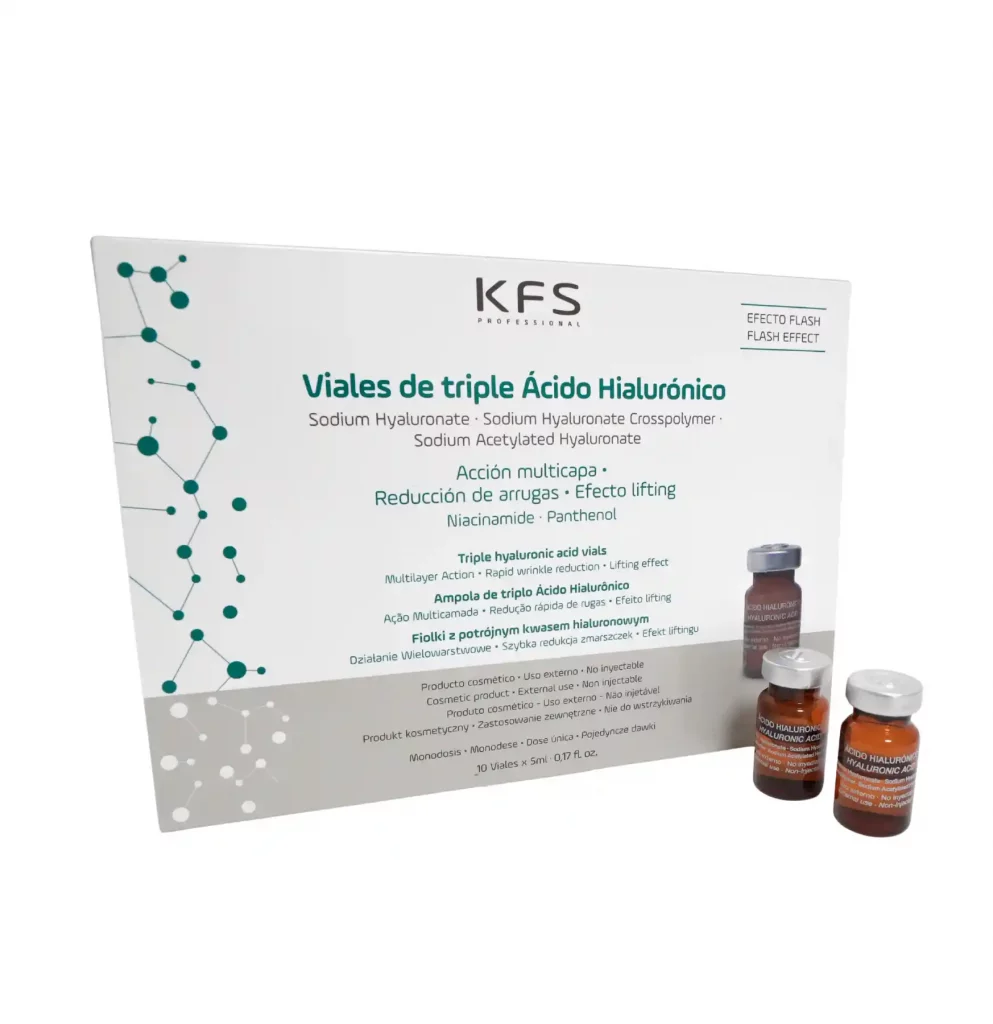 viales de triple ácido hialurónico kfs