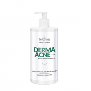 DERMAACNE+ Gel limpiador facial de pera 500 ml