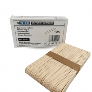 Depresores de madera 100 ud KLMED