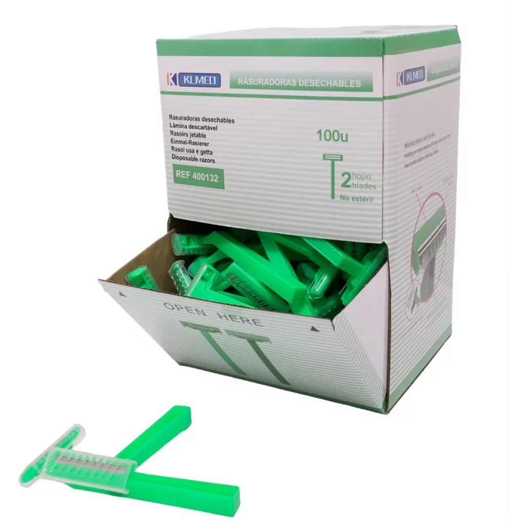 rasuradora klmed 2 hojas