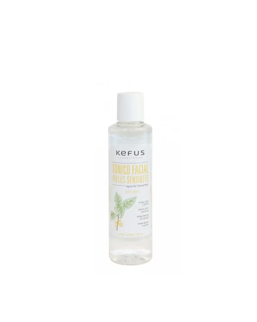 Tonico Facial Pieles Sensibles Agua de Hamamelis Kefus 200 ml