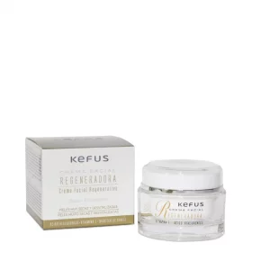crema facial regeneradora con ácido hialurónico KEFUS 50 ml