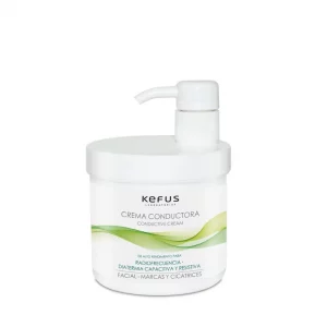 Crema Conductora Radiofrecuencia Facial Marcas y Cicatrices Kefus 500 ml