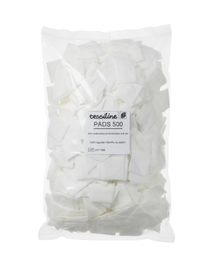 Cuadrados de Algodón 5x5 cm Bolsa 500 uds.