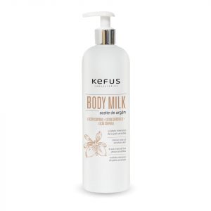 Loción Corporal Body Milk Aceite de Argán Kefus 500 ml