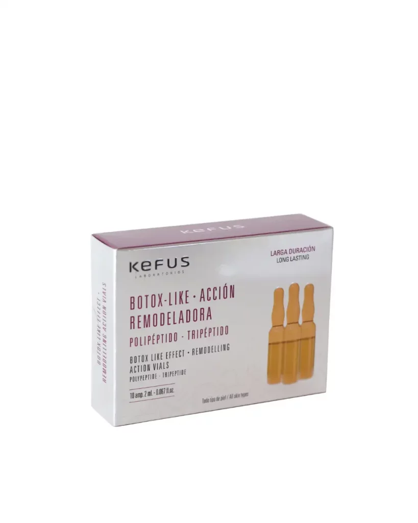Ampollas Faciales Botox- like Remodeladoras KEFUS 10 u