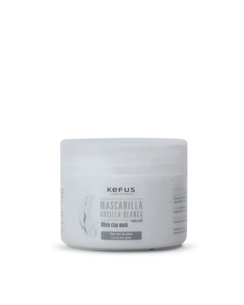 Mascarilla de Arcilla Blanca natural KEFUS 250 ml