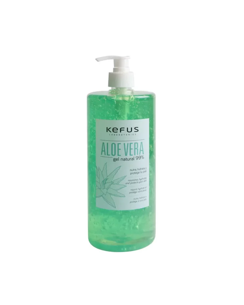 Gel de Aloe Vera Natural verde Kefus 1000 ml